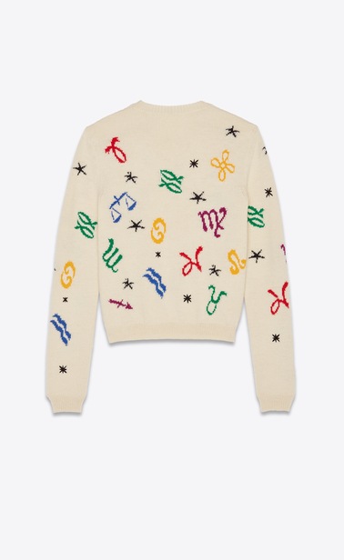Zodiac jacquard sweater